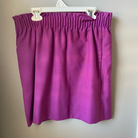 Grey skirt in wool size 6 - Picture 4 of 16
